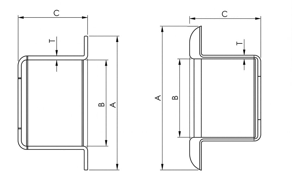 Roller bearing housings