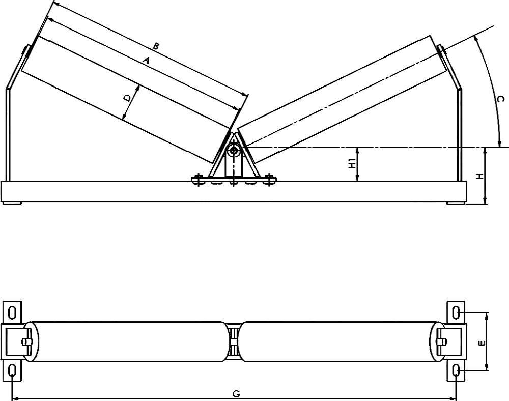 KRT N2 idler frame