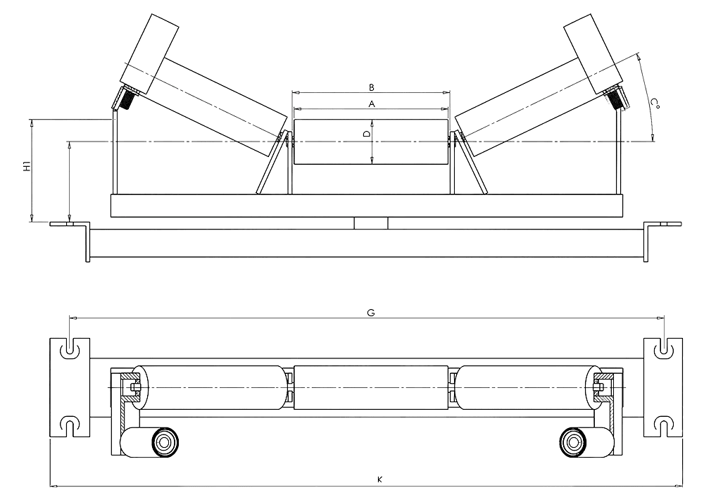 KRT N3Y idler frame